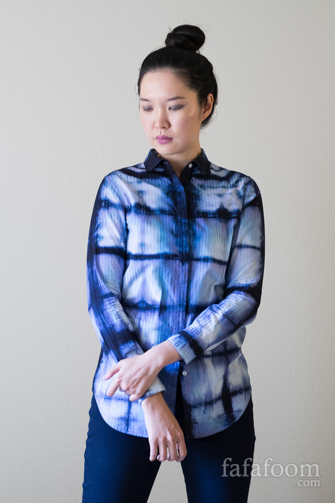 7 Tips for DIY Shibori Dyeing Your Shirt, Square Accordion Fold Style ...