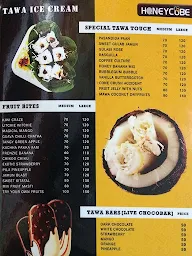 Tawa Ice Cream menu 2