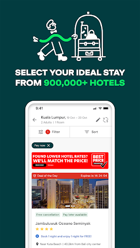 Screenshot AirAsia MOVE: Flights & Hotels