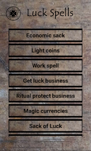 Luck Spells