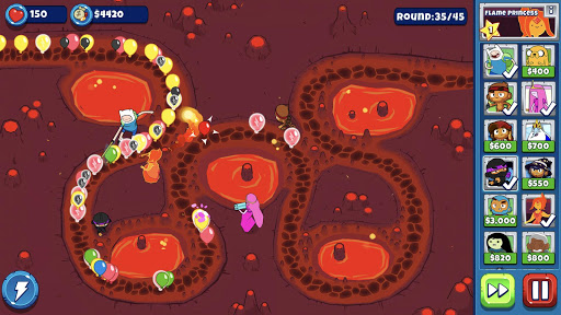 Screenshot Bloons Adventure Time TD