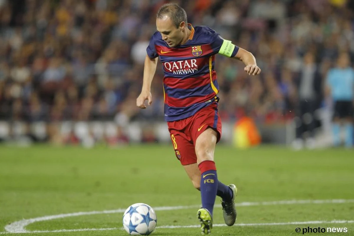 Iniesta manquera le match retour de Supercoupe d'Espagne