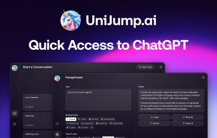 UniJump - Shortcut for ChatGPT small promo image