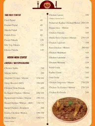 Curry Houzz menu 3