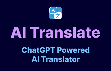 AI Translate small promo image