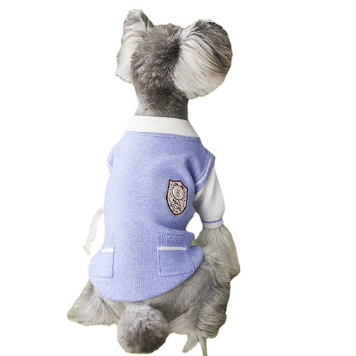 Title 3, Dog Clothes Fake Two-piece Sweater Knit Sweater...