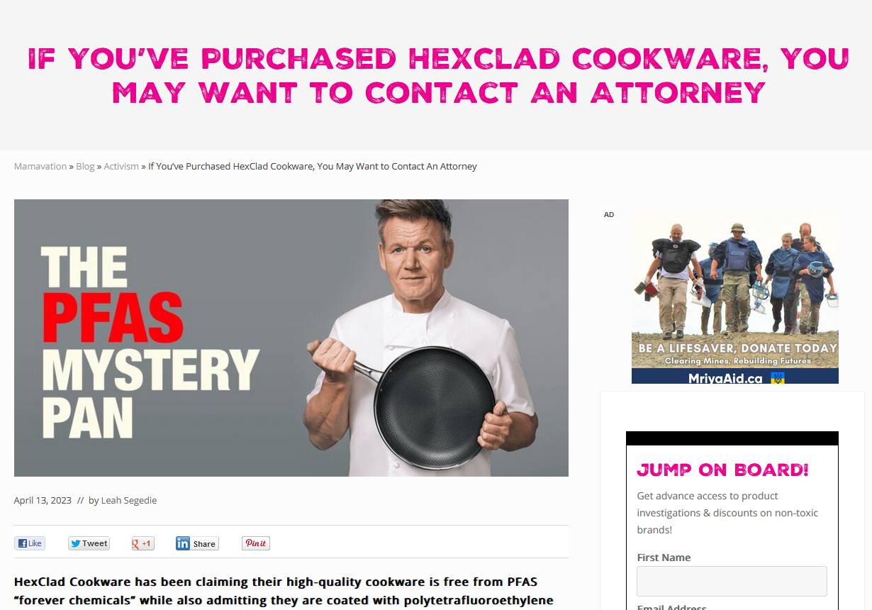 If You've Purchased HexClad Cookware, You May Want to Contact An Attorney