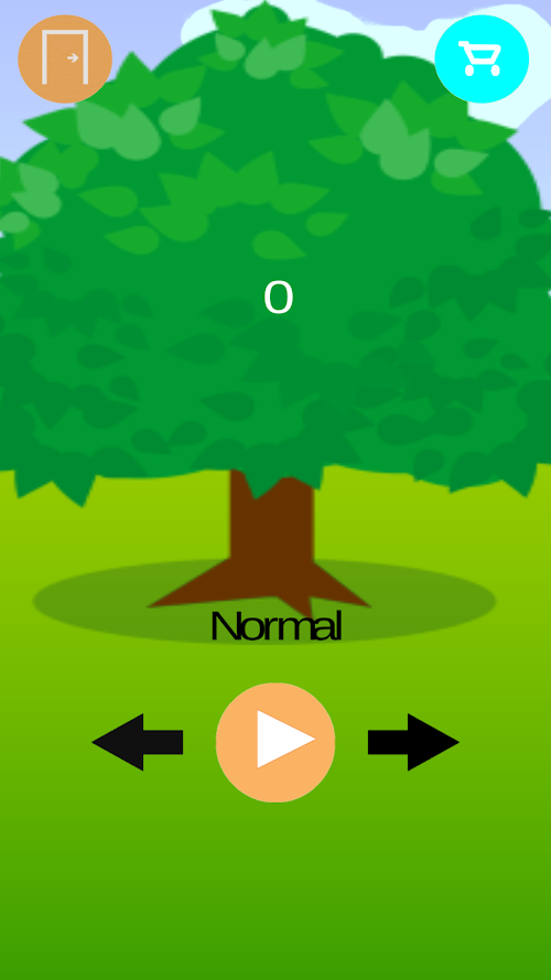 Android application Fruity Fall screenshort