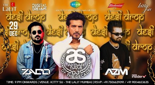 DESI DROP - A BOLLYWOOD RHAPSODY @ KITTY SU, THE LALIT MUMBAI | NY 2024