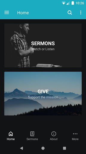 Screenshot The Arising Church