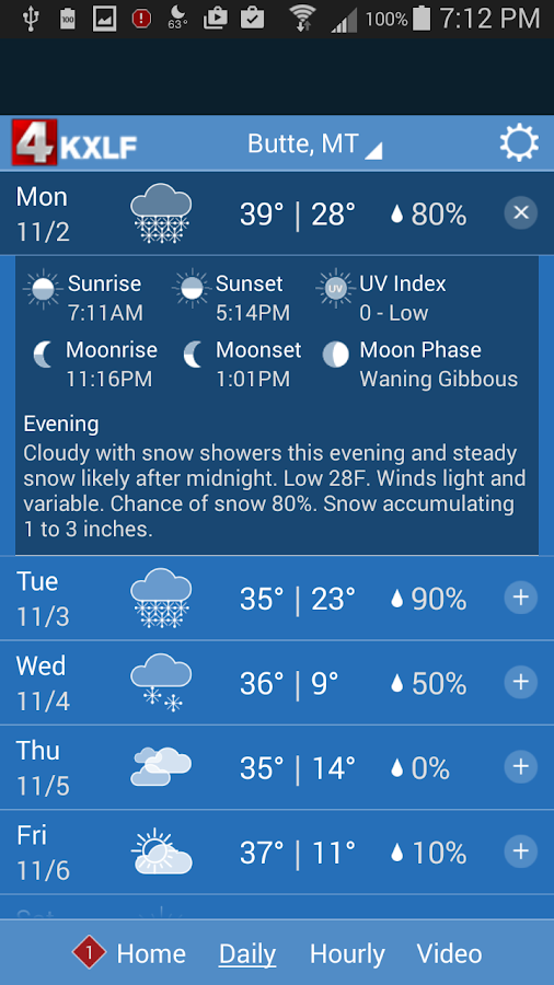 KXLF STORMTracker Weather App Android Apps on Google Play