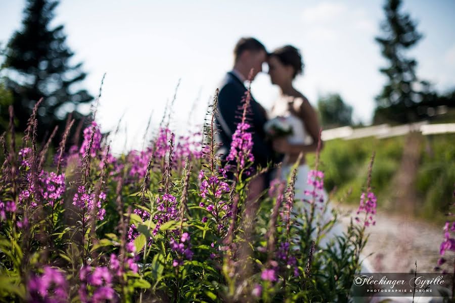 Fotografo di matrimoni Fleckinger Cyrille (fleckinger). Foto del 29 marzo 2019