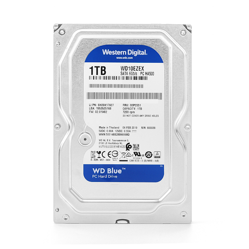 Ổ cứng HDD Western Digital Blue 1TB 3.5" SATA 3 - WD10EZEX