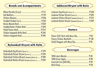 The Biryani Life menu 2