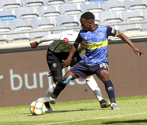 Thabo Nodada has been exceptional in the Cape Town City midfield.