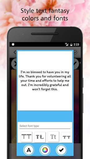 Screenshot Thank You Greeting Card Maker