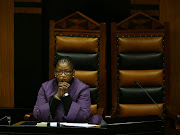 National Assembly speaker Thandi Modise has written to political parties proposing a debate as soon as parliament reconvenes next month. File image.