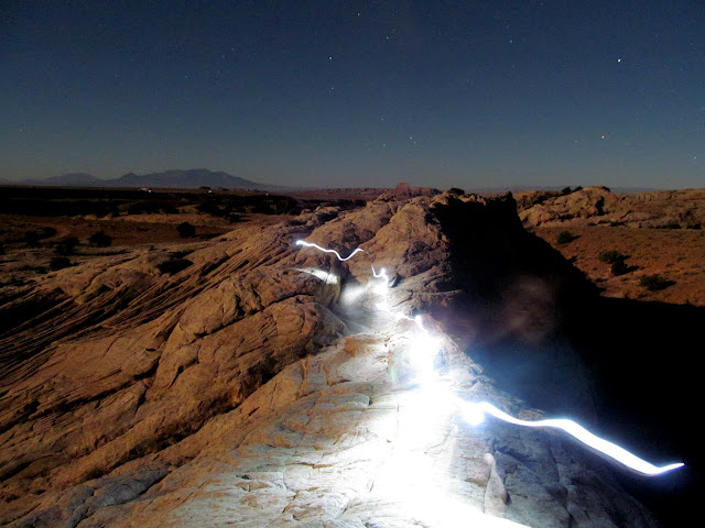 Headlamps and a blurry Bradley