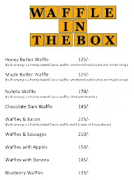 Waffle In The Box menu 1