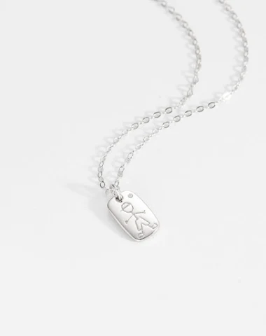Collar Cartoon Stickman de Celebrid - 3