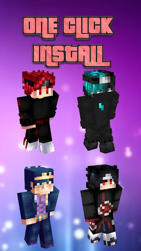Anime Skins Pack for MCPE 2019