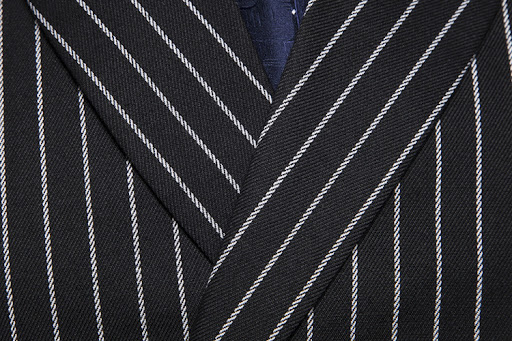 Title 6, Retro Striped Plus Size Sleeveless Suit Vest Do...