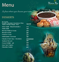 Makhan Roti menu 1