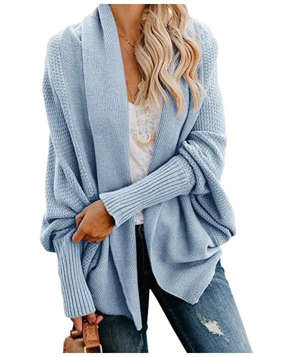 Cardigan tricoté grande taille pour femmes, nouvelle collection européenne et américaine