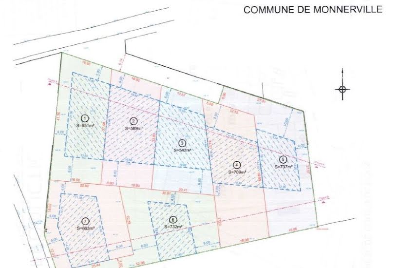  Vente Terrain à bâtir - à Monnerville (91930) 
