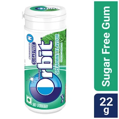 Orbit Sugar Free Chewing Gum - Spearmint - 3*22 gm