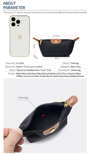 Title 2, Mini Exquisite Coin Purse Lightweight Fashion P...