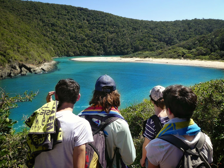 Salt River Mouth at The Crags in the Eastern Cape