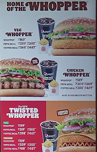 Burger King menu 4