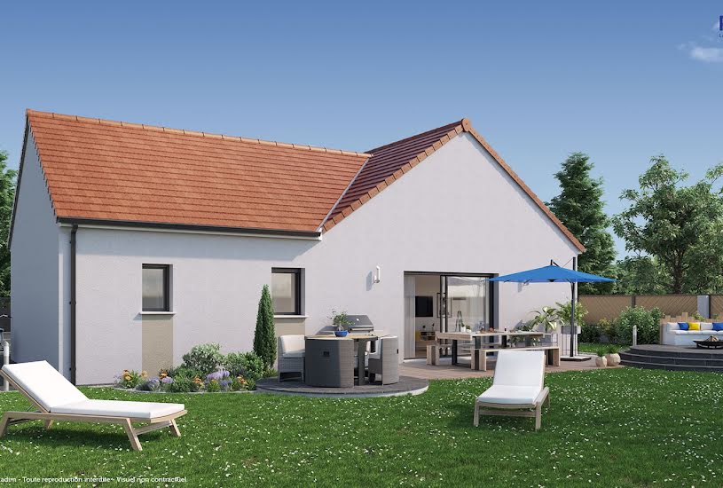  Vente Terrain + Maison - Terrain : 863m² - Maison : 103m² à Broindon (21220) 