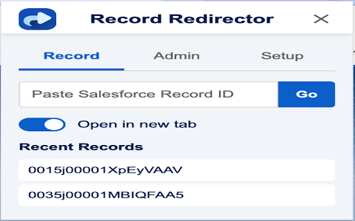 Salesforce Record Redirector