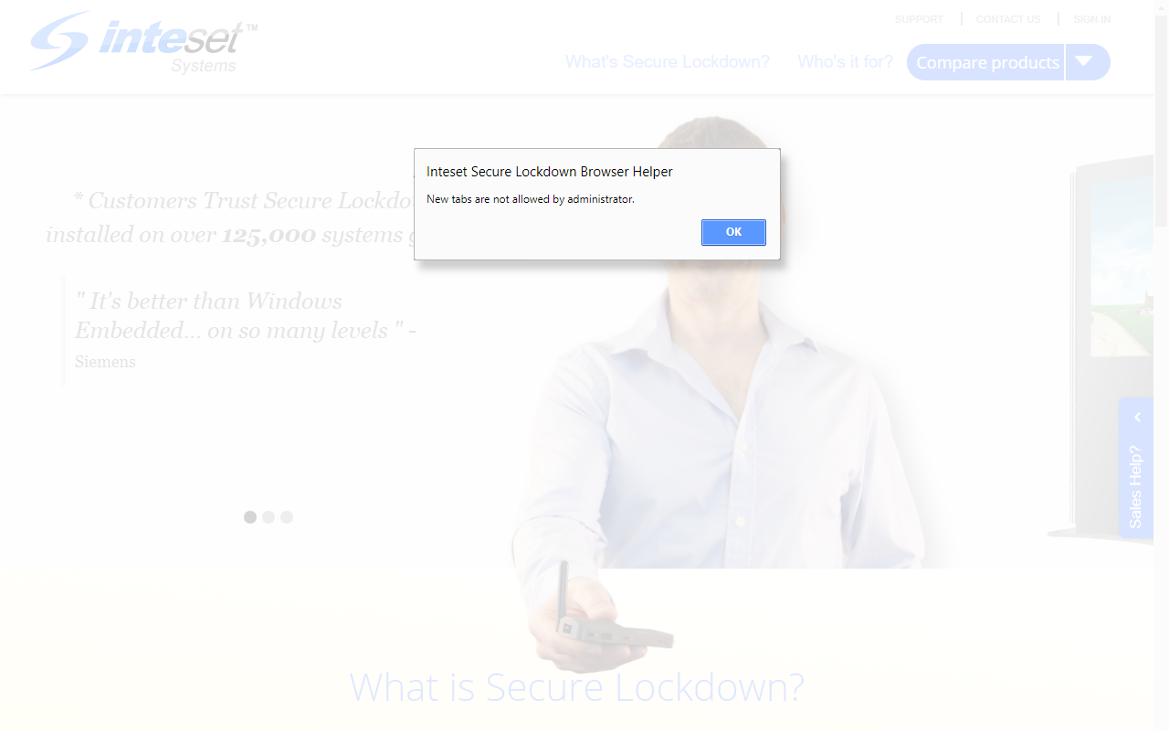 Inteset Secure Lockdown Browser Helper Preview image 5