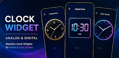 Clock Widget: Analog & Digital Screenshot 7 of 7