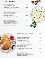 The Glaass Housse menu 3