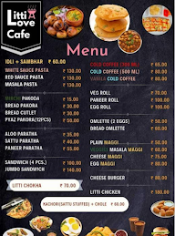 Litti Love Cafe menu 1