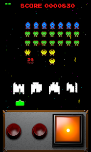 Classic Space Invaders Screenshot