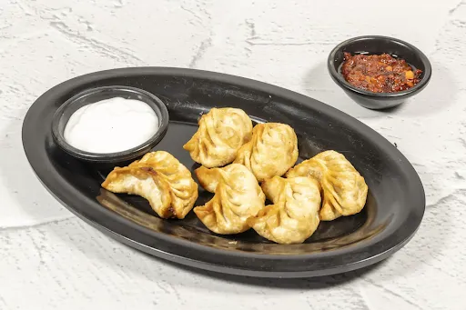 Chicken Cheese Fried Momos [6 Pieces]