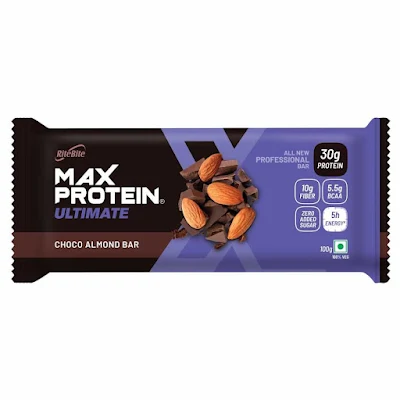 Ritebite Max Protein Ultimate Choco Almond Bars - 100 g