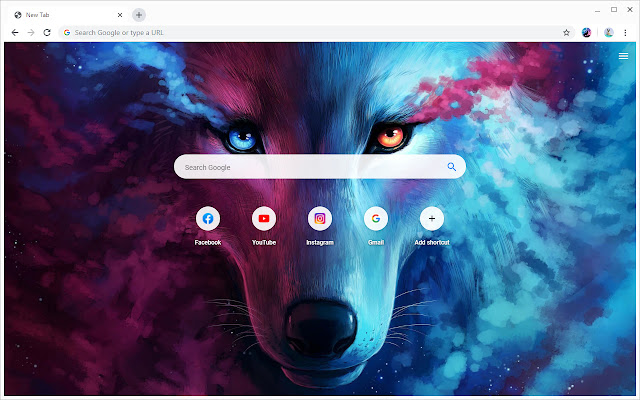 Wolf Wallpapers New Tab