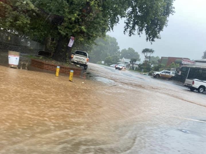 Widespread flooding in the uMngeni area in KZN after heavy rain.