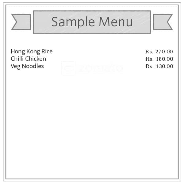 Wok & Fork menu 