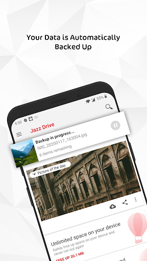 Screenshot Jazz Drive - Unlimited Storage