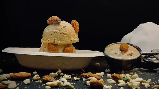 Roasted Almond Ice Cream