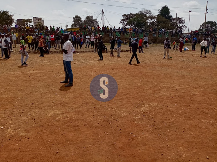 Kenyans at Kamukunji Grounds on January 23.