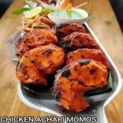 Chicken Achari Momos