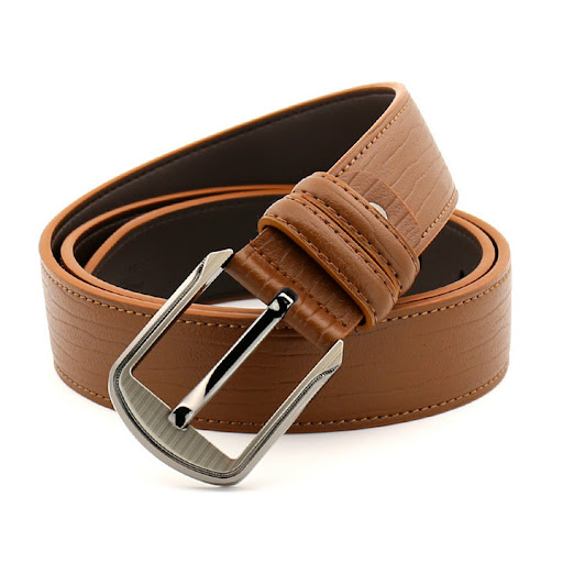 Title 5, Mens casual pin buckle leather belt, a versati...